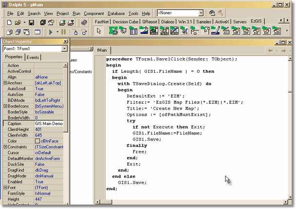 EzCAD Screenshot